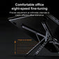 Multifunctional Aluminum Alloy Magnetic Laptop Stand Holder Mobile Phone Tablet Stand Portable Notebook Holder Mini Handheld Phone Tablet Holder Desktop Bracket  for Macbook iPhone Ipad MagSafe Live Vlog Office