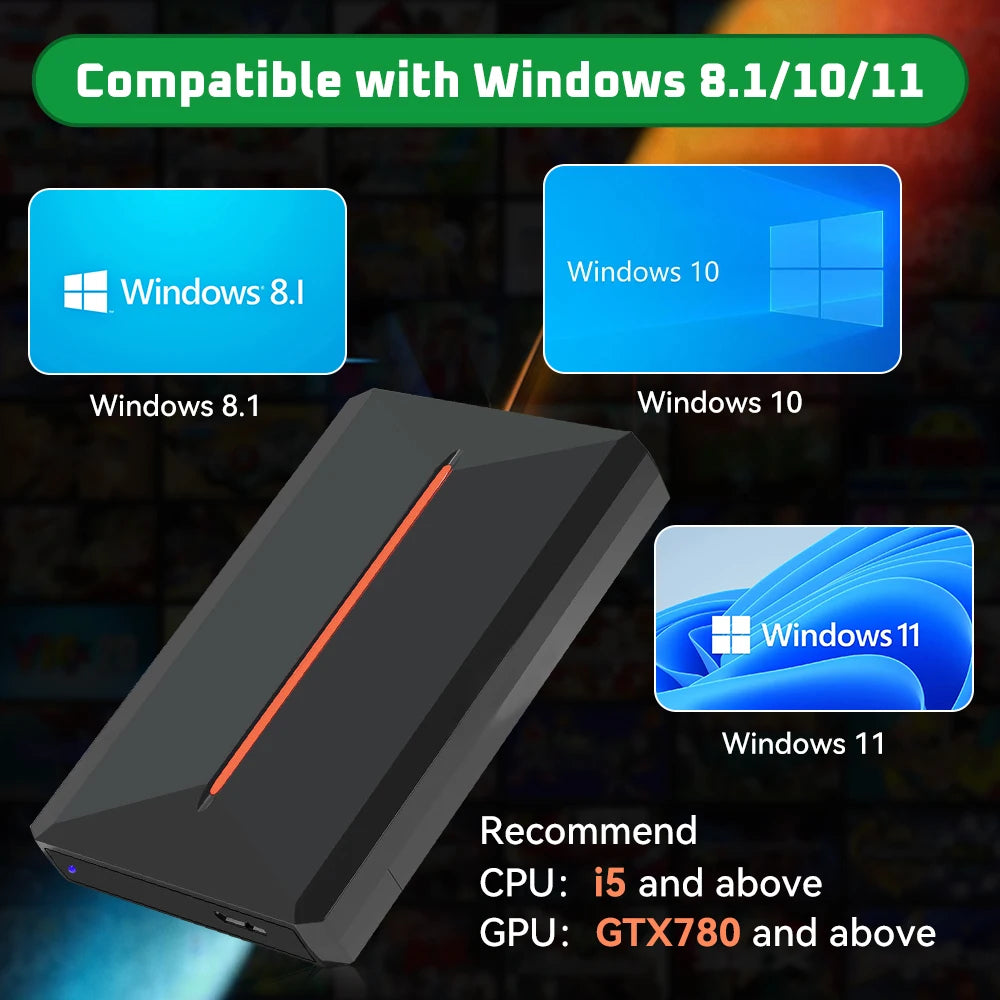 Launchbox 500GB Gaming HDD with 3760+Games&Emulators Video Game Console for PS4/Switch/PS3/PS2/PS1/Wii/Wiiu/Nes/Gamcube Plug&Play Launchbox OS for Win PC/Laptop
