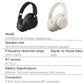 Bluetooth Headphones Over Ear Wireless Headset BT5.3 Foldable Portable Hi-Res Audio Fashion Aesthetic Deep Bass Stereo 24H Battery Fast Charge Dual Mode With Mic Noise Isolation For Students Content Creators Remote Work Trave