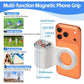 Magnetic Smartphone Camera Grip Wireless Shutter Universal Photo Stand Selfie Handle for iPhone Android Vlog