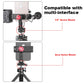 Ulanzi ST-27 Metal Phone Holder Clamp With Cold Shoe Arca Rotatable Tripod Mount Clip for TikTok Vlog Photography