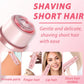 2-in-1 Ladies Electric Hair Trimmer - Bikini Shaving Tool, IPX7 Waterproof Dry/Wet Multi-Use Hair Trimmer, Ceramic Sharp Blades, USB Charging, Suitable for Facial, Underarm, Leg Hair, Portable Personal Hair Care Device, Ideal