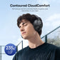Baseus ANC Wireless Headphones 98% Adaptive Hybrid Noise Cancelling Headsets Hi-Res LDAC Headphone Bluetooth 6.0