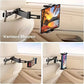 Car Headrest Tablet Mount Holder Compatible for, Tablet & Smartphone up to 13” with 360° Rotating Arm & Extendable Bracket, Anti-Shake Clamp Base, Adjustable Headrest Mount for Backseat Entertainment for Car, Trucks, SUVs