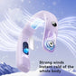 N90 Neck Fan Semiconductor Cooling 5-Speed Bladeless Wearable Fan USB Rechargeable Portable Outdoor Travel Camping