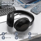 ATTACK SHARK G300 Wireless Bluetooth Headphone with ENC Noise Cancellation, Rechageable Over Ear Headset, 3.5MM Audio Jack