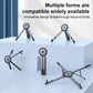 Multifunctional Aluminum Alloy Magnetic Laptop Stand Holder Mobile Phone Tablet Stand Portable Notebook Holder Mini Handheld Phone Tablet Holder Desktop Bracket  for Macbook iPhone Ipad MagSafe Live Vlog Office