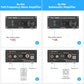 Fosi Audio Mono Amplifier Subwoofer Amp 100W With Bass Power Amplifier For Home Passive Speaker M04