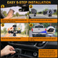 BCUOZ 5-Lens 360° Dashcam 1080P Front 720P Rear Left Right Car Cameras 360° Car Video Recorder Black Box Super Night Vision Loop Recording G-Sensor WDR 12-24V Plug Power Supply Optional 64GB Memory Card