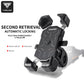 TOSUOD Bike Handlebar Phone Holder Automatic Locking One-Button Opening And Closing Bicycle Mobile Phone Stand