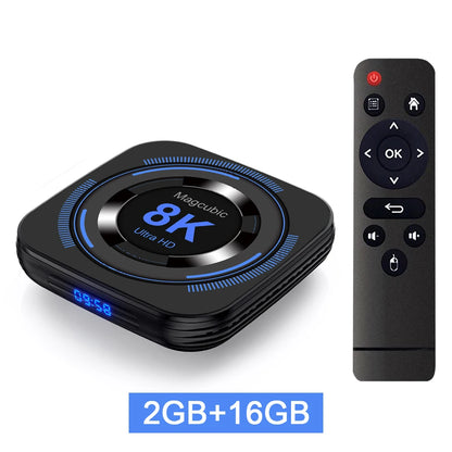 Magcubic Allwinner H618 Android 12 TV BOX Dual Wifi 32G64G Quad Core Cortex A53 Support 8K Video 4K BT4.0 Set Top Box