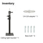 29cm 60cm Projector Wall Mount Stand Photography Bracket Ceiling Bracket Holder for Softbox LED Panel Light DV Security Camera