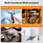 Multifunctional Aluminum Alloy Magnetic Laptop Stand Holder Mobile Phone Tablet Stand Portable Notebook Holder Mini Handheld Phone Tablet Holder Desktop Bracket  for Macbook iPhone Ipad MagSafe Live Vlog Office