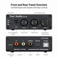 Fosi Audio Mini Stereo USB Gaming DAC Headphone Amplifier Audio Converter Adapter for Home/Desktop Powered/Active Speakers