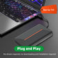 Launchbox 500GB Gaming HDD with 3760+Games&Emulators Video Game Console for PS4/Switch/PS3/PS2/PS1/Wii/Wiiu/Nes/Gamcube Plug&Play Launchbox OS for Win PC/Laptop