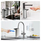 AIKE USB Charging Automatic Soap Dispenser Stainless Steel Non-contact  Dispenser for Kitchen Detergent and Bathroom Hand Soap