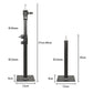29cm 60cm Projector Wall Mount Stand Photography Bracket Ceiling Bracket Holder for Softbox LED Panel Light DV Security Camera
